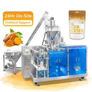 Máquina Automática de Envasado Doypack de 100g 500g para Cúrcuma, Curry, Chile en Polvo, Bolsas Preformadas con Cierre, Llenado y Sellado - Product Image 1
