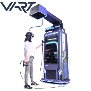 CE RoHS ganar dinero VR Booth 9D VR gafas de realidad Virtual máquina de juego de arcada 9D VR Simulador de juego de disparos