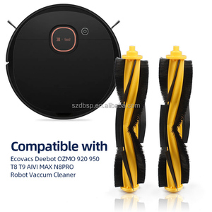 Ecovacs Deebot <span class=keywords><strong>OZMO</strong></span> 920 <span class=keywords><strong>950</strong></span> T5 T8 T9 N8 X1 T10 <span class=keywords><strong>Robot</strong></span> Aspirateur Poils Rouleau Brosse Remplacement Électrique Pièces En Plastique - Product Image 2