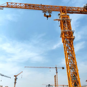 Dahan DH2500 200 Ton 2500t.m Kaldırma Momenti 280m Maksimum Yükseklik Süper Büyük Düz Tepeli Kule Vinç İnşaat Ekipmanları Motor Göbeği için - Product Image 6