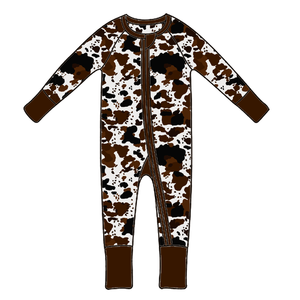 Pakaian Bayi Bahan Bambu Motif Donat, Piyama Bayi Motif Cetak, Romper Bayi Organik Lembut, Piyama Bayi Bahan Bambu - Product Image 5