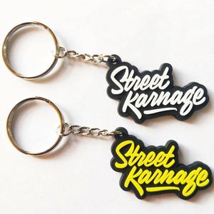 Wholesale 2D 3D PVC <b>Keychains</b> with <b>Custom</b> Logo No Minimum Order for Promotion Gifts - Product Image 5