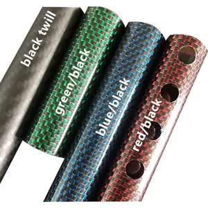 Carbon Fiber Pipe High Quality Carbon Tapered Pool Cue Tube Billiard Shaft