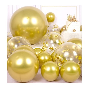 Bán Buôn Hạnh Phúc Sinh Nhật Wedding Party Trang Trí Helium Latex 5 10 12 18 <span class=keywords><strong>36</strong></span> Inch Globos Kim Loại Màu Ballon Chrome Bóng Bay - Product Image 1