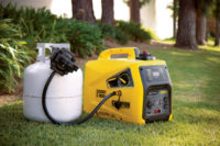 Champion mini gerador portátil, 2000w, inversor, gasolina, gás lpg, energia elétrica dupla, mini gerador portátil, silencioso
