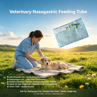 Sonde nasogastrique pour chiens avec ligne radiopacique