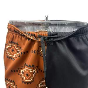 Pantalones cortos de fútbol personalizados con sublimación pura con bolsillos Cowboys divertido Retro camionero puesta de sol bolsillos con cremallera Footy pantalones cortos de ocio Unisex - Product Image 5