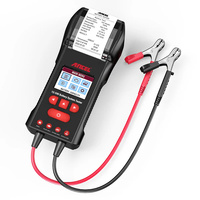 2025 probador profesional de batería de coche de 12V/24V Analizador de motor rápido y preciso para motocicleta automotriz camión M-con impresora