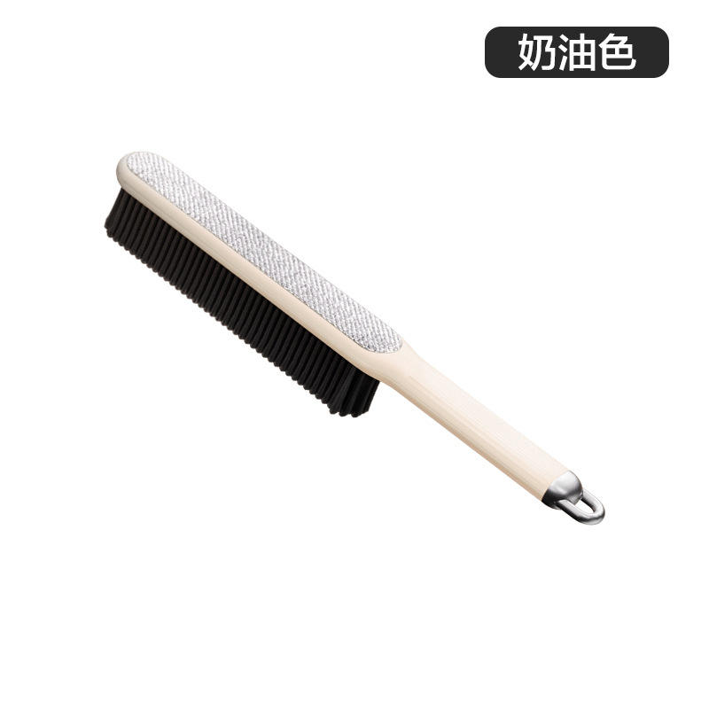 Dusting brush - cream color