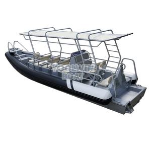 Embarcación Semirrígida de Aluminio de 9.6m para Patrullaje Costero, Guardia Costera, Orca Hypalon RIB, para Fuerzas y Búsqueda y Rescate (SAR) - Product Image 4