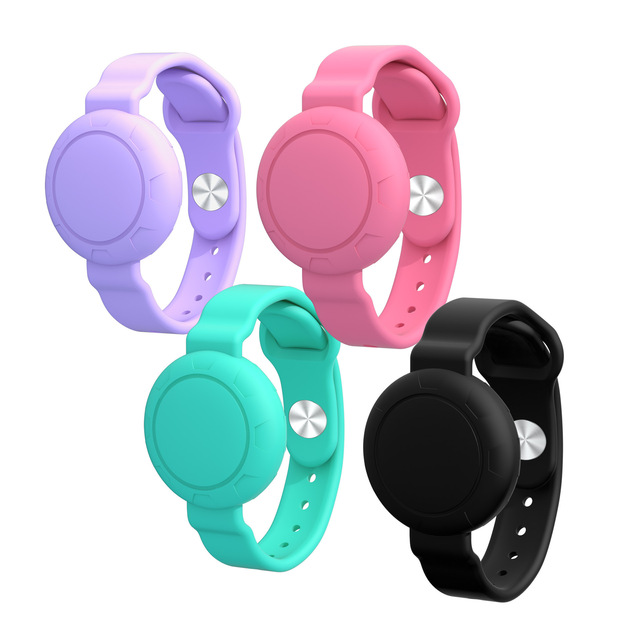 Air Tag Waterproof Children's Anti-Lost Locator Bracelet IOS Compatibility Lithium Battery App Remote for One-Click Navigation