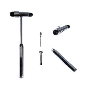 Martillo <span class=keywords><strong>de</strong></span> Diagnóstico Multifuncional <span class=keywords><strong>de</strong></span> Metal con Cepillo y Regla, Certificado CE, para Examen Neurológico Sensorial Completo - Product Image 5