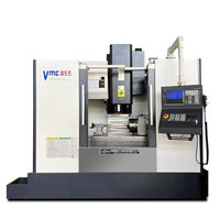 Centre d'usinage vertical CNC VMC855, broche BT40, haute rigidité, 3 axes, fraisage et perçage de métaux pour l'ingénierie de précision