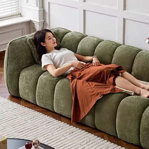 <span class=keywords><strong>Canapé</strong></span> de salon sectionnel moderne et minimaliste avec motif flocon de neige et rembourrage en mousse, <span class=keywords><strong>canapé</strong></span>-lit 2/3 places pour hôtels et usage domestique - Product Image 6