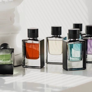 Thiết Kế Mới Rõ Ràng Vuông 30Ml 50ml100Ml Nước Hoa Sang Trọng Bao Bì Chai Parfum Chai Rỗng Tùy Chỉnh Nước Hoa Chai Với Hộp - Product Image 1