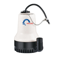 Pompe à eau de cale marine submersible micro-électrique solaire jaune basse pression 12V/24V certifiée CE BL-50