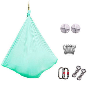 Tela de Nylon Tricot de 40 Denier de Alta Calidad y Baja Elasticidad de 3.5M <span class=keywords><strong>para</strong></span> Hamaca de Yoga Aéreo - Duradera y de Alta Resistencia - Product Image 1