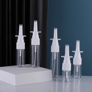 Nasal Throat Sprayer Pump Medical Use <b>10Ml</b> 15Ml 30Ml 50Ml White Pink Black Blue Amber Green Plastic Nasal Spray <b>Bottle</b> - Product Image 6