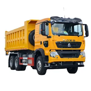 Sinotruck Howo Diesel Truck 30T 20 Kubieke Meter 371pk Nieuwe 6X4 Dump Truck Gebruikte Kiepwagen Tx Voor Zuid-Korea