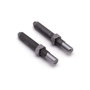 <span class=keywords><strong>Eje</strong></span> de Posicionamiento de Acero al Carbono con Óxido Negro Personalizado de Fábrica con Tuercas Hexagonales para Accesorios de Equipos Industriales - Product Image 6