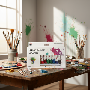 Set di Colori Acrilici 12ml, Kit di Pittura Artistica - Product Image 3