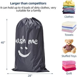 Máy Giặt Quần Áo Bẩn Có Thể Giặt Quần Áo Dễ Dàng Vừ<span class=keywords><strong>a</strong></span> Vặn Một Giỏ Giặt Hoặc Giỏ Giặt Cho Tôi Túi Giặt Du Lịch - Product Image 2