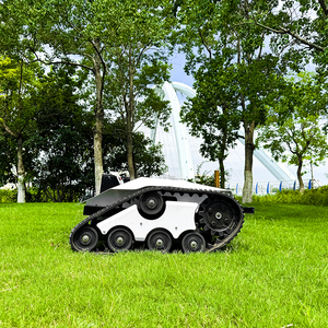 CE EPA Approved All Terrain RC Grass Cutter Garden Crawler Remote Control Robot <strong>Lawn</strong> <strong>Mower</strong> with Snow Blade For Sale - Product Image 3