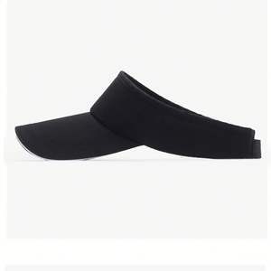 Visières de sport en gros pour le golf et la course à pied, avec logo brodé personnalisé, séchage rapide, large bord, respirantes, en coton sandwich - Product Image 3