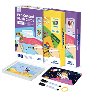Tarjetas Flash para niños de 2 a 4 años, tarjetas Flash para aprender con Forma de palabra, número de Color, tarjetas con letras en inglés, tarjeta Flash de educación temprana - Product Image 4