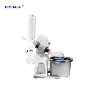 BIOBASE çin laboratuvar Rotary evaporatör RE 100 PRO ile 1 litre şişe vakum pompası