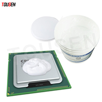 Pasta de jeringa conductora, compuesto de enfriamiento, gel, pasta de silicona conductora, compuestos de disipador de calor para enfriador de CPU, grasa térmica de 1kg