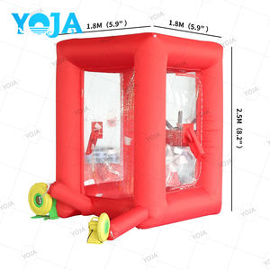 Castillo Inflable Blanco de PVC de Grado Comercial para Exteriores con Piscina de Pelotas, 13x13 Pies, Casa de Brinco Inflable Blanca con Piscina de Pelotas y Tobogán - Product Image 6