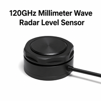 Sensor de Nivel de Agua por Radar de Onda Milimétrica de 120 GHz, Medidor de Nivel de Líquido, Instrumentos de Medición para Ríos, Inundaciones y Tanques