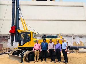 Mesin Bor Tiang Pancang Mini <span class=keywords><strong>Mobile</strong></span> Rotary Table LQR-100 20 Meter dengan Harga Bersertifikat CE untuk Dijual - Product Image 2