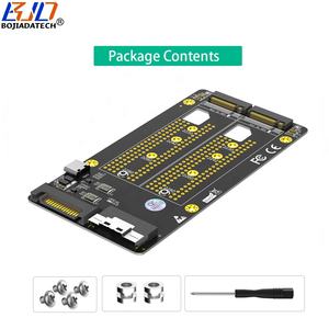 موصل Slimline 8i إلى <span class=keywords><strong>2</strong></span> * NGFF <span class=keywords><strong>M</strong></span>.<span class=keywords><strong>2</strong></span> Key-<span class=keywords><strong>M</strong></span> sd M2 محول NVME snvme بطاقة محول (MB تدعم تشعب pci-e X4X4) - Product Image 6