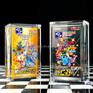 Boîte de présentation SYP de haute qualité en acrylique <span class=keywords><strong>Vmax</strong></span> Climax Booster <span class=keywords><strong>Box</strong></span> Pack pour boîte de luxe japonaise Pokemon TCG White Flare & Black Bolt - Product Image 1
