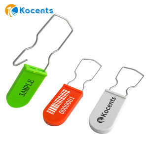 Candado de plástico para contenedor de carga, candado con sello de alambre de plástico naranja - Product Image 6