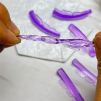 Pads de rehaussement de cils coréens en silicone, sans colle, réutilisables, pour rehaussement de cils en U, pour salon de beauté