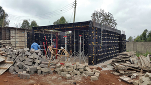 Casa modulare parete costruzione Coffrage leggero ABS PVC plastica cassaforma per calcestruzzo stampo per l'<span class=keywords><strong>edilizia</strong></span> - Product Image 6