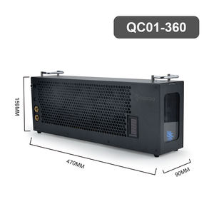 Système de refroidissement par eau intégré Kit de pompe de radiateur pour carte graphique CPU Dissipation thermique refroidie à l'eau efficace pour <span class=keywords><strong>processeur</strong></span> - Product Image 2