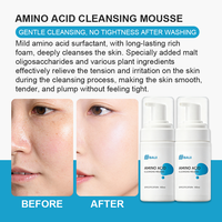 OEM ODM Mousse de luxe aux acides aminés pour les soins de la peau coréens avec technologie micro-mousse à l'acide hyaluronique Hydratation et éclat instantanés