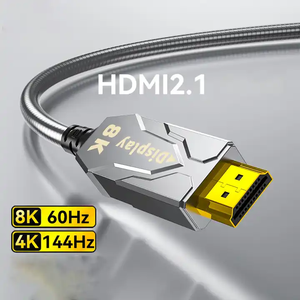 <span class=keywords><strong>Câble</strong></span> <span class=keywords><strong>HDMI</strong></span> blindé DTECH 15M Fibre Optique 8K <span class=keywords><strong>DisplayPort</strong></span> 2.1 pour ordinateur de jeu et téléviseur - Product Image 3