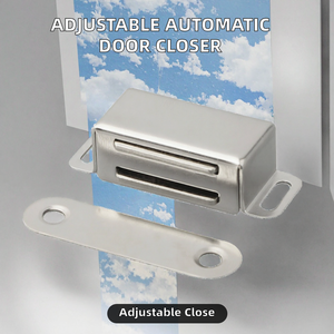 Ferme-porte automatique à ressort réglable en acier inoxydable pour salon et entrepôt - Product Image 2