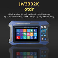 Réflectomètre optique portable OTDR JW3302K, testeur de fibre optique FTTH, mesureur de puissance optique, VFL, 1310 1550nm, câble RJ45