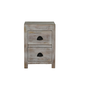 Mesita de Noche de Madera de Lujo para Dormitorio con Diseño de Almacenamiento que Ahorra Espacio, Mueble Auxiliar para una Vida Moderna - Product Image 1