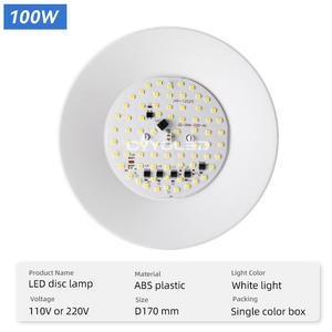 COYOLED LED LED UFO 50w Blanc Classique UFO Haute Baie Lumières 50w E27 UFO Élèvent La Lumière Mini Disque Lumière LAMPARA REDONDO 50W CON BASE <span class=keywords><strong>ROSCA</strong></span> - Product Image 5