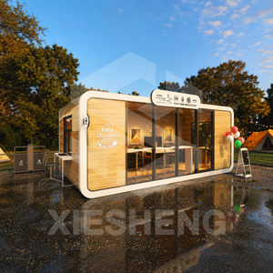 Moderna Casa Prefabbricata Apple Cabin da 40 Piedi, Ufficio Portatile in Container <span class=keywords><strong>per</strong></span> Uso Commerciale all'Aperto - Product Image 2