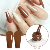 Vernis Gel Professionnel TPO HEMA Free 60 Couleurs Marque Privée Haute Pigmentation Soak Off UV LED Fournitures Professionnelles pour Ongles