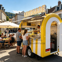 Remorque de restauration mobile commerciale pour la vente de tacos, empanadas et shawarma – Camion de cuisine mobile à vendre aux États-Unis – Remorque alimentaire économique