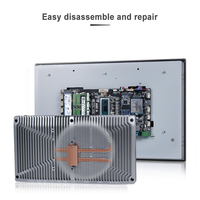 PC Panel Industri Terintegrasi OEM/ODM Win11 15.6-21.5 Inci Layar Sentuh Kapasitif Tahan Air IP65 Generasi ke-12